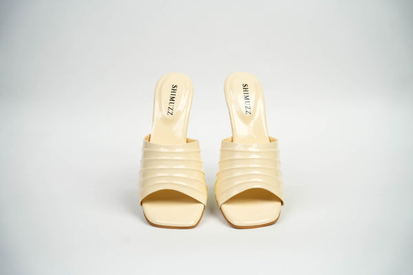 Buff Beige Pencil Heels