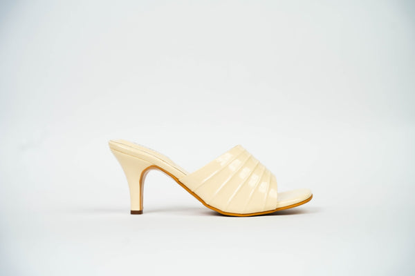 Buff Beige Pencil Heels