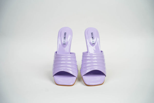 Jade Purple Pencil Heels