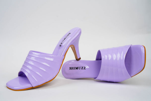 Jade Purple Pencil Heels