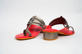 Scarlet's Glaze Koolhapuri Box Heels